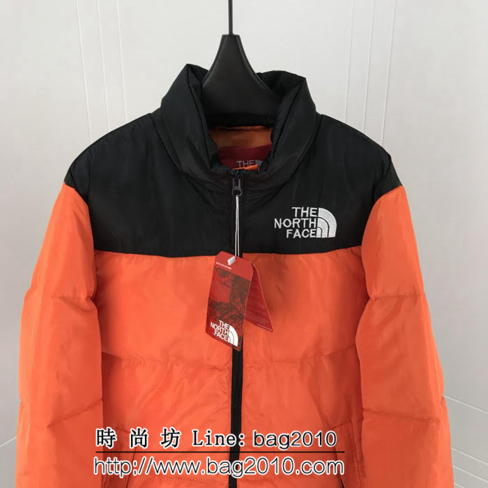 TNF北面 經典款 橘色羽絨服 保暖外套 男女同款 ydi1889